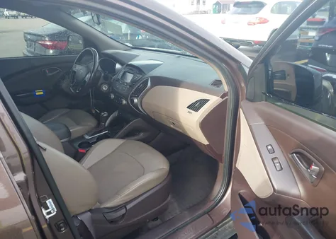 2014 Hyundai Tucson Se from USA, damaged, VIN KM8JU3AGXEU833578